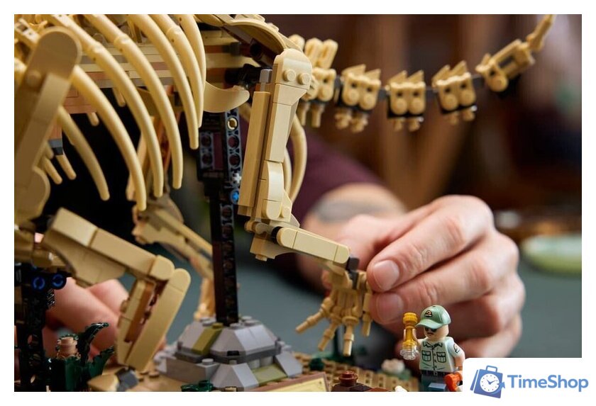 Конструктор LEGO Jurassic World 77985 Окаменелости динозавров: Трицератопс - Изображение №11 — Интернет-магазин Time-Shop