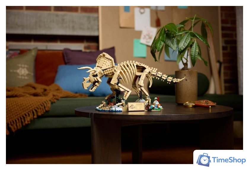 Конструктор LEGO Jurassic World 77985 Окаменелости динозавров: Трицератопс - Изображение №15 — Интернет-магазин Time-Shop