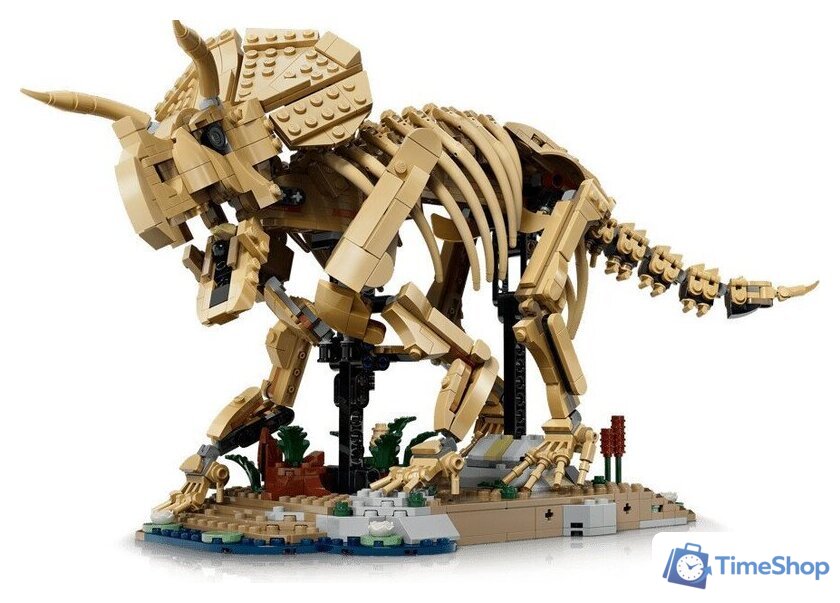 Конструктор LEGO Jurassic World 77985 Окаменелости динозавров: Трицератопс - Изображение №4 — Интернет-магазин Time-Shop