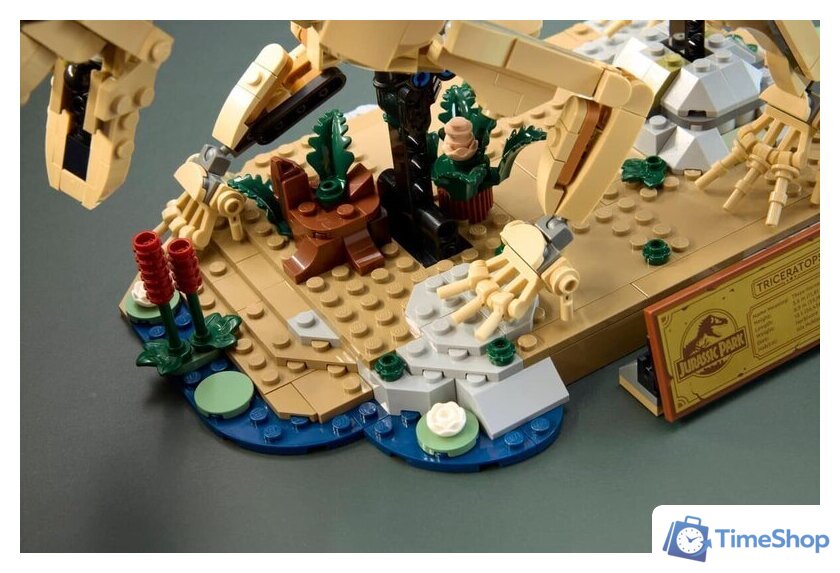 Конструктор LEGO Jurassic World 77985 Окаменелости динозавров: Трицератопс - Изображение №13 — Интернет-магазин Time-Shop