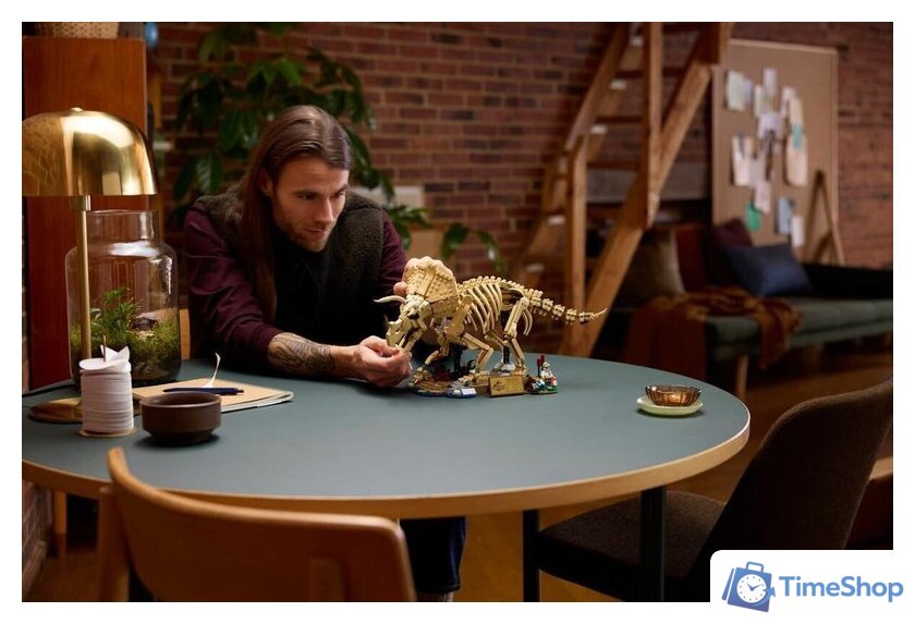 Конструктор LEGO Jurassic World 77985 Окаменелости динозавров: Трицератопс - Изображение №7 — Интернет-магазин Time-Shop