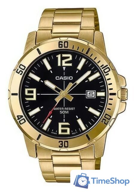Наручные часы Casio MTP-VD01G-1B - Изображение №1 — Интернет-магазин Time-Shop