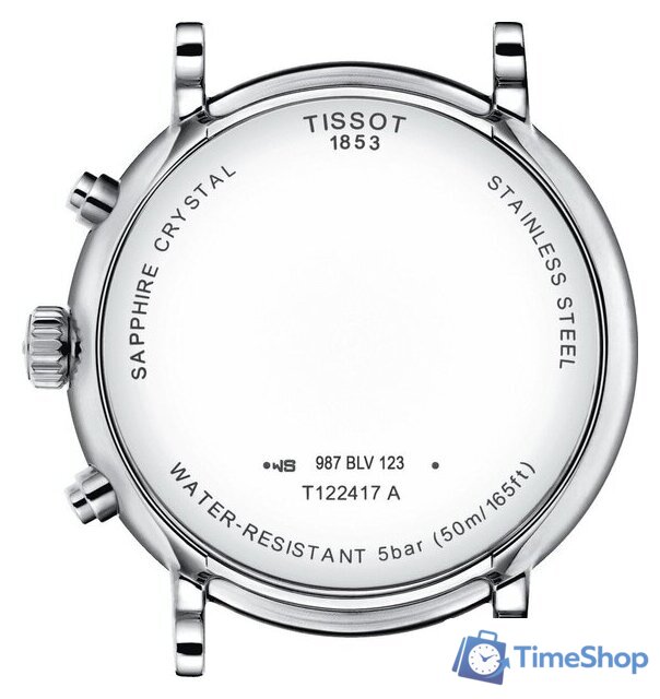Наручные часы Tissot Carson Premium T122.417.16.033.00 - Изображение №3 — Интернет-магазин Time-Shop