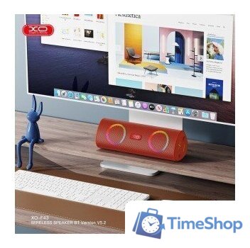 Беспроводная колонка XO F43 (оранжевый) - Изображение №3 — Интернет-магазин Time-Shop