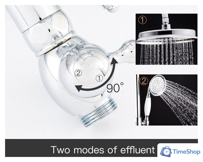 Душевая система  Gappo G2489 - Изображение №5 — Интернет-магазин Time-Shop