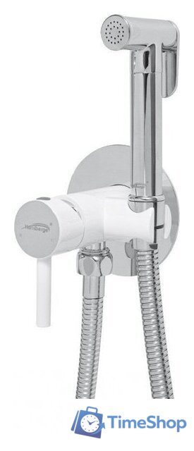 Гигиенический душ Hansberge H3099 (белый хром) - Изображение №1 — Интернет-магазин Time-Shop