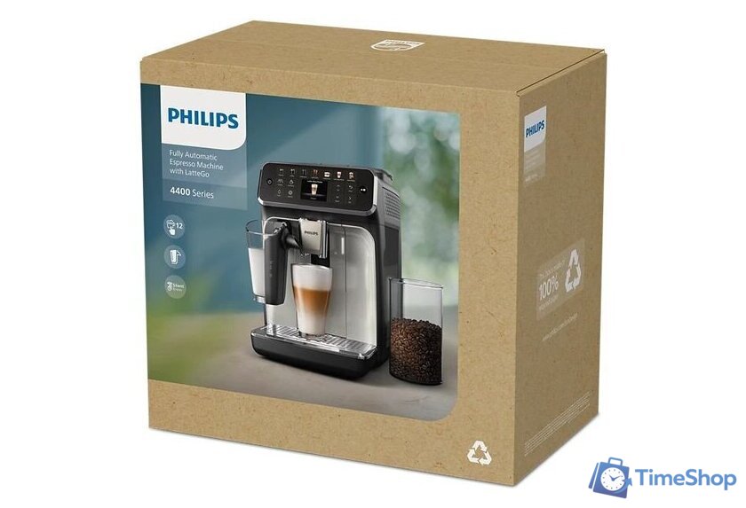 Кофемашина Philips LatteGo EP4446/70 - Изображение №6 — Интернет-магазин Time-Shop