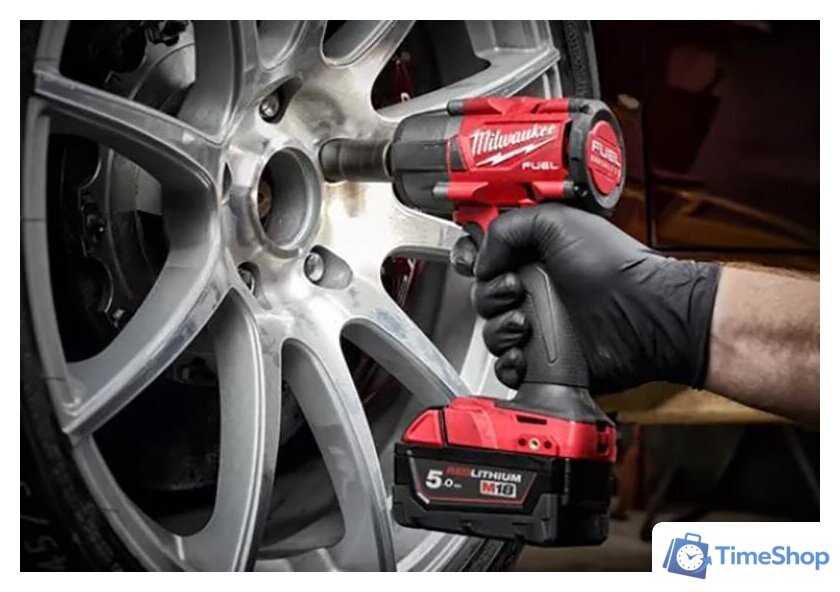 Гайковерт Milwaukee M18 FMTIW2F12-502X 4933478450 (с 2-мя АКБ, кейс) - Изображение №11 — Интернет-магазин Time-Shop