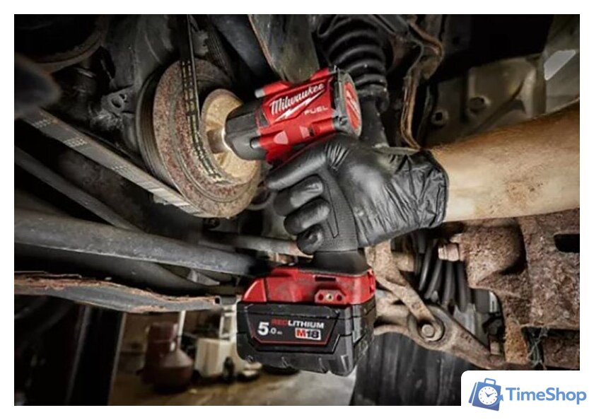 Гайковерт Milwaukee M18 FMTIW2F12-502X 4933478450 (с 2-мя АКБ, кейс) - Изображение №8 — Интернет-магазин Time-Shop