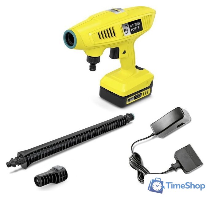 Мойка высокого давления Karcher KHB 4-18 Battery Set 1.328-210.0 - Изображение №1 — Интернет-магазин Time-Shop