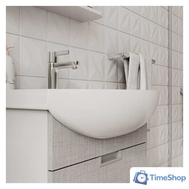  Volna Тумба под умывальник Vario Sf 60.2Y Балтика (лен, подвесная) - Изображение №7 — Интернет-магазин Time-Shop