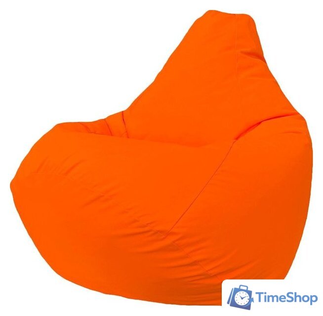 Кресло-мешок Flagman Груша Мега Г3.7-08 (оранжевый) - Изображение №1 — Интернет-магазин Time-Shop