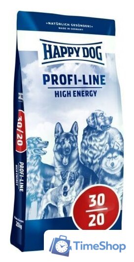 Сухой корм для собак Happy Dog Profi-Line High Energy 30/20 20 кг - Изображение №1 — Интернет-магазин Time-Shop