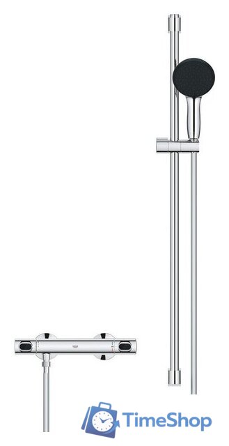 Душевой гарнитур  Grohe Precision Flow 34805001 - Изображение №2 — Интернет-магазин Time-Shop