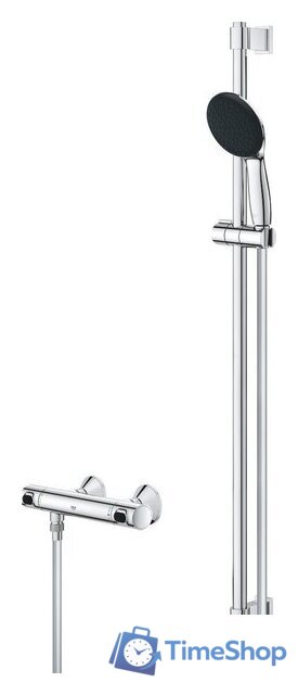 Душевой гарнитур  Grohe Precision Flow 34805001 - Изображение №3 — Интернет-магазин Time-Shop