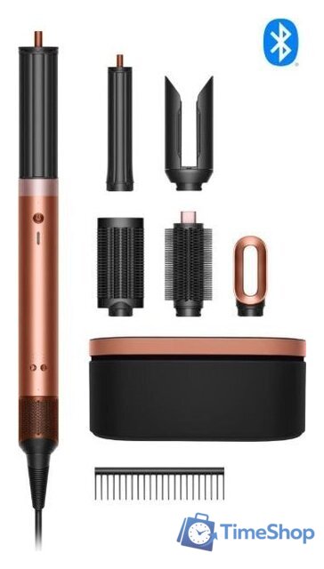 Фен-стайлер Dyson Airwrap Co-anda2x HS09 Straight+Wavy (евровилка, янтарный шелк) - Изображение №1 — Интернет-магазин Time-Shop