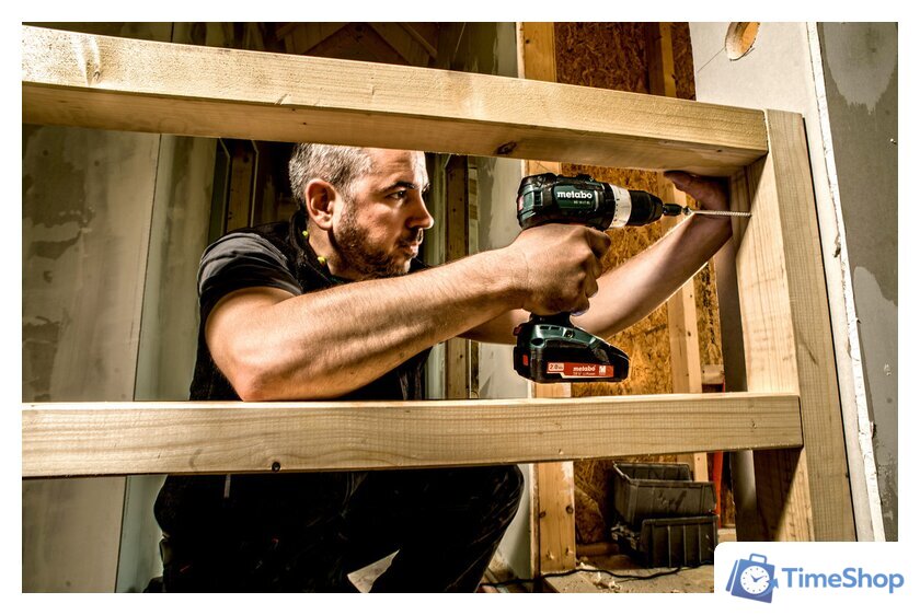 Дрель-шуруповерт Metabo BS 18 LT BL (без АКБ и кейса) - Изображение №2 — Интернет-магазин Time-Shop