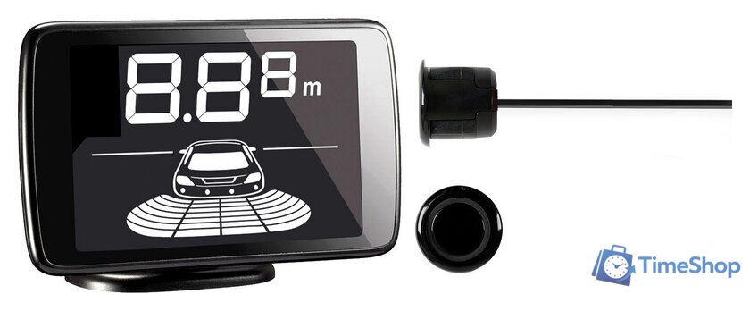 Парковочный радар ParkMaster 23U-4-A-Black - Изображение №1 — Интернет-магазин Time-Shop