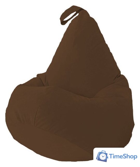 Кресло-мешок Flagman Груша Софт 130x85 XXL GXL.5-321 (Naomi 09 велюр) - Изображение №1 — Интернет-магазин Time-Shop