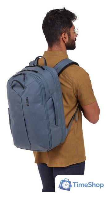 Городской рюкзак Thule Aion 28L-32L TATB128DSL (dark slate) - Изображение №4 — Интернет-магазин Time-Shop