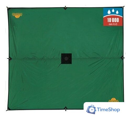 Тент AlexikA Awning 3x3.2м (зеленый) - Изображение №1 — Интернет-магазин Time-Shop