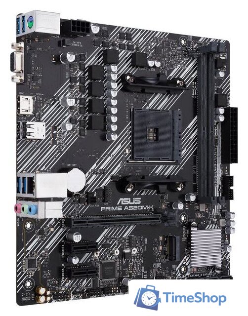 Материнская плата ASUS Prime A520M-K - Изображение №2 — Интернет-магазин Time-Shop