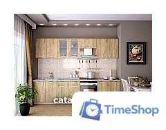 Шкаф-пенал Интерлиния Мила Лайт НШП-№2-2145 (дуб золотой) - Изображение №2 — Интернет-магазин Time-Shop