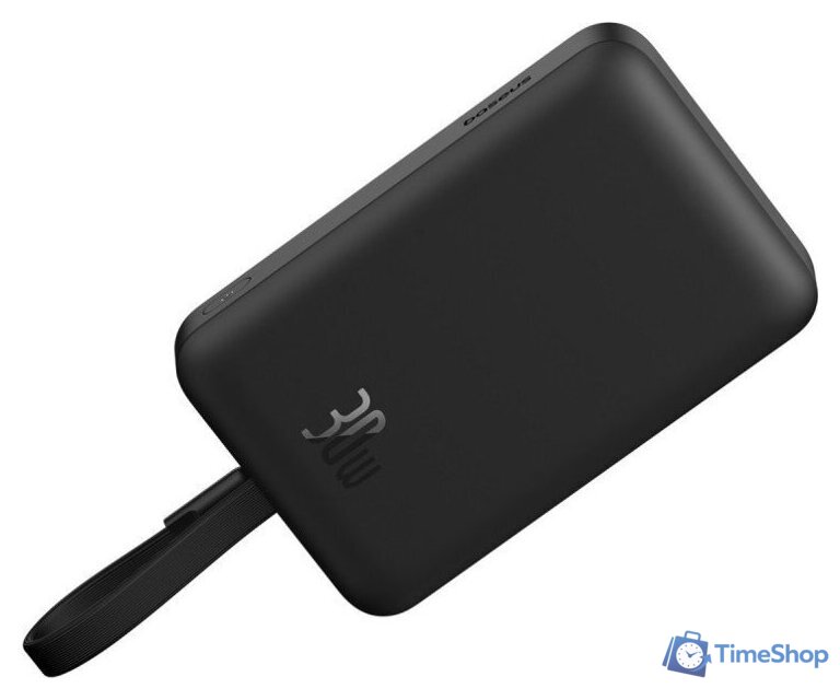Внешний аккумулятор Baseus Magnetic Fast Charge Power Bank Type-C Edition 30W 10000mAh (черный) - Изображение №5 — Интернет-магазин Time-Shop