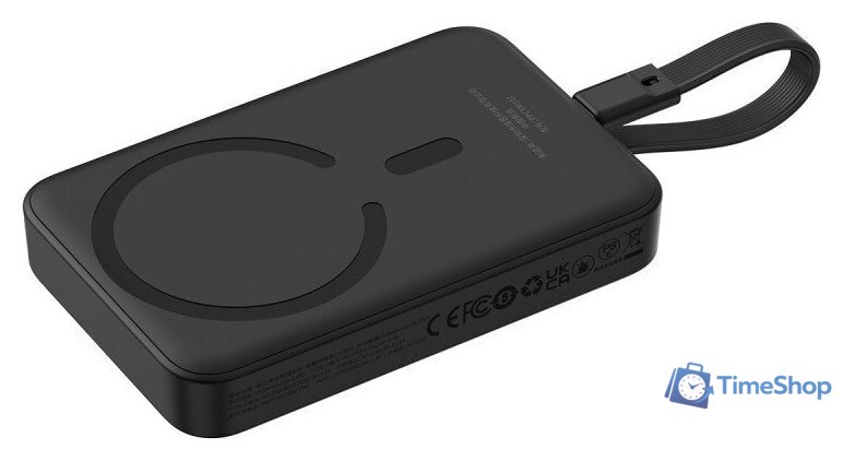 Внешний аккумулятор Baseus Magnetic Fast Charge Power Bank Type-C Edition 30W 10000mAh (черный) - Изображение №3 — Интернет-магазин Time-Shop