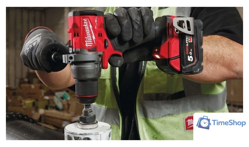 Дрель-шуруповерт Milwaukee M18 FDD3-402C 4933492472 (с 2-мя АКБ, кейс) - Изображение №23 — Интернет-магазин Time-Shop