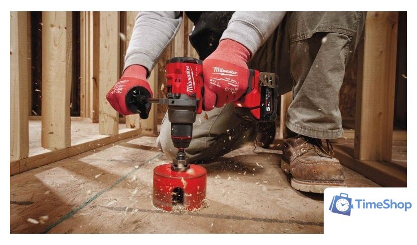 Дрель-шуруповерт Milwaukee M18 FDD3-402C 4933492472 (с 2-мя АКБ, кейс) - Изображение №24 — Интернет-магазин Time-Shop