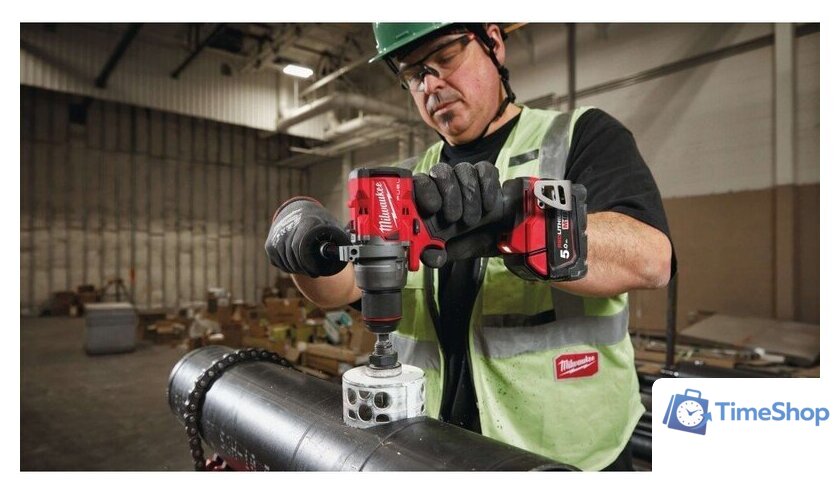 Дрель-шуруповерт Milwaukee M18 FDD3-402C 4933492472 (с 2-мя АКБ, кейс) - Изображение №22 — Интернет-магазин Time-Shop