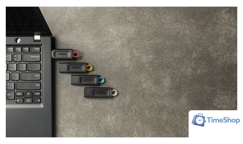 USB Flash Kingston DataTraveler Exodia 128GB - Изображение №8 — Интернет-магазин Time-Shop