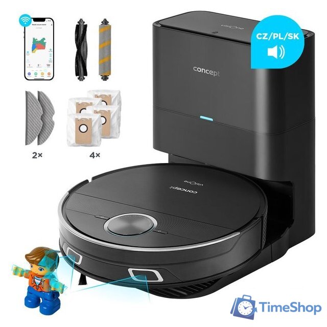 Робот-пылесос Concept VR3550 - Изображение №1 — Интернет-магазин Time-Shop