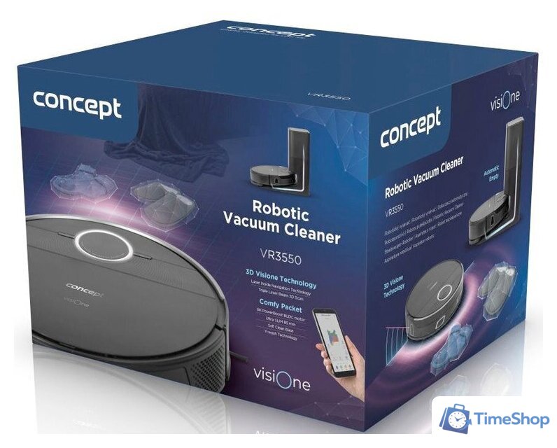 Робот-пылесос Concept VR3550 - Изображение №37 — Интернет-магазин Time-Shop