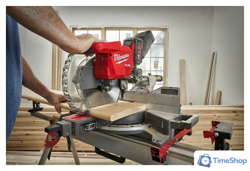 Торцовочная пила Milwaukee M18 FUEL M18FMS305-0 4933471205 (без АКБ) - Изображение №8 — Интернет-магазин Time-Shop