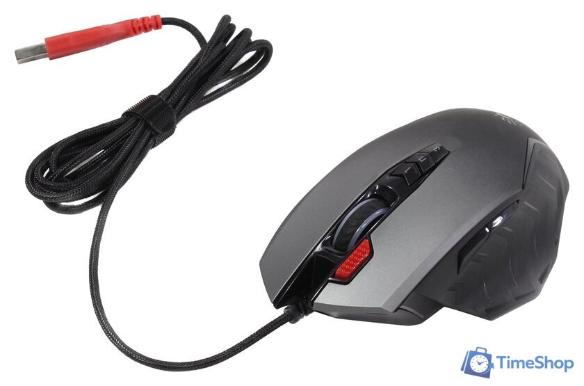 Игровая мышь A4Tech Bloody J95 (серый) - Изображение №2 — Интернет-магазин Time-Shop