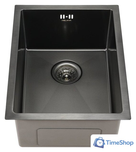 Кухонная мойка Melana ProfLine D5138HB (сатин графит, глубина 22 см, сталь 1.2 мм) - Изображение №1 — Интернет-магазин Time-Shop