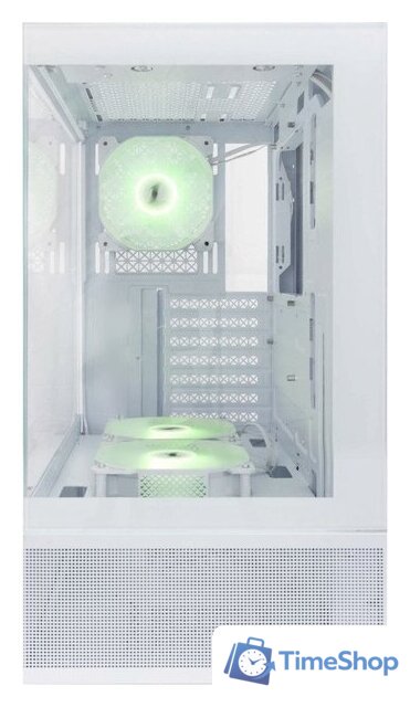 Корпус 1stPlayer MIKU Mi7-A ARGB (белый) - Изображение №2 — Интернет-магазин Time-Shop