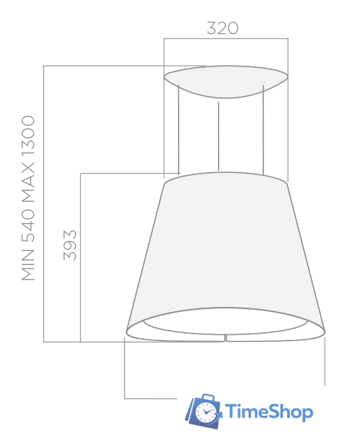 Кухонная вытяжка Elica Easy BL/F/50 [PRF0120352] - Изображение №4 — Интернет-магазин Time-Shop
