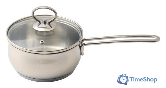 Ковш Кухар Магнолия Классика со стеклянной крышкой 1.2 л - Изображение №1 — Интернет-магазин Time-Shop