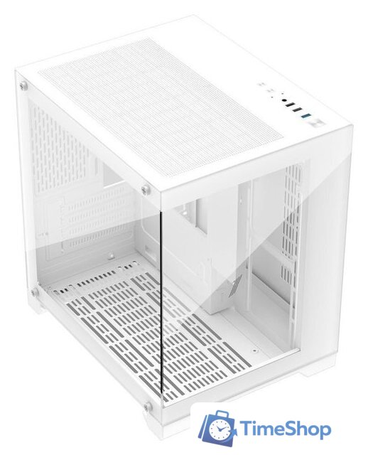 Корпус 1stPlayer MV5-TRANSPARENT (белый) - Изображение №2 — Интернет-магазин Time-Shop