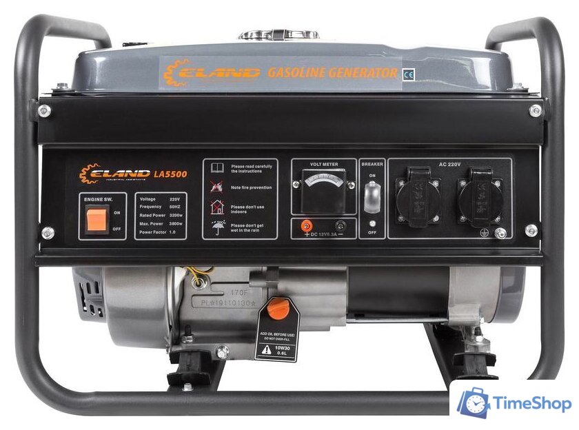 Бензиновый генератор ELAND LA5500 - Изображение №2 — Интернет-магазин Time-Shop