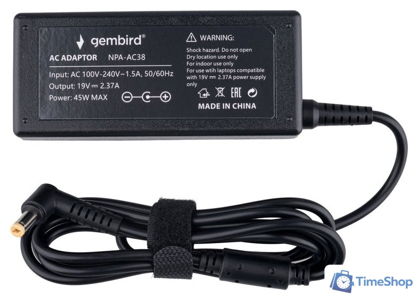 Сетевое зарядное Gembird NPA-AC38 - Изображение №3 — Интернет-магазин Time-Shop