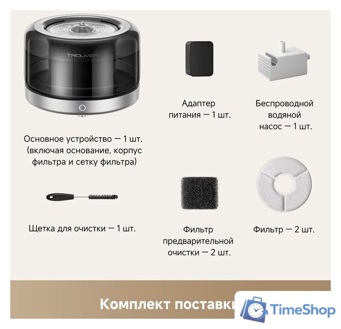 Поилка Trouver WF20 Pro - Изображение №3 — Интернет-магазин Time-Shop