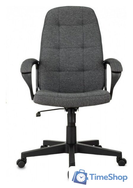 Офисное кресло Бюрократ CH 002 (Fabric 3C1 серый) - Изображение №2 — Интернет-магазин Time-Shop