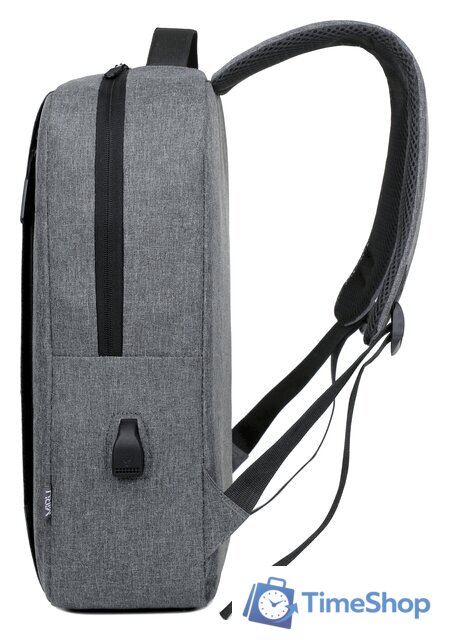 Городской рюкзак Miru Skinny 15.6 MBP-1050 (серый) - Изображение №3 — Интернет-магазин Time-Shop