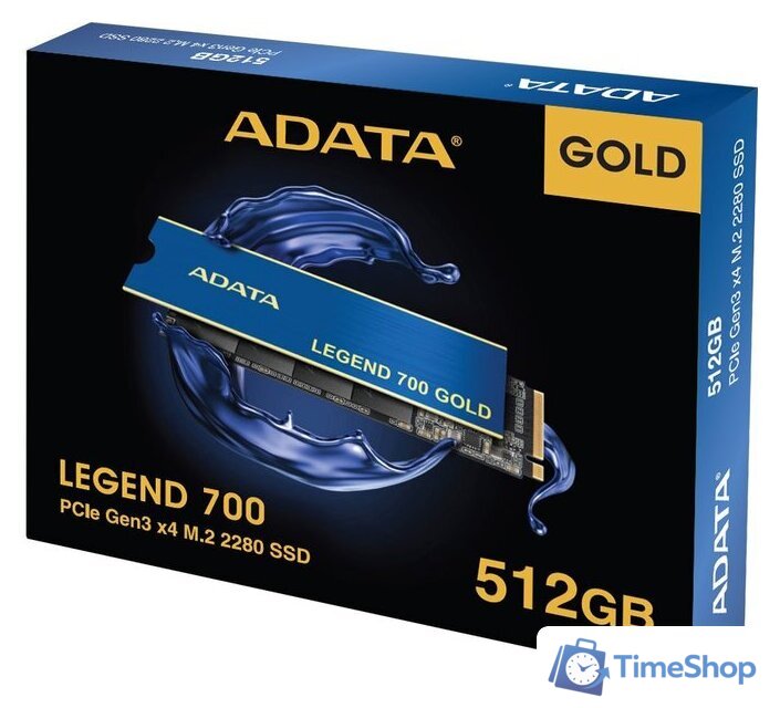 SSD ADATA Legend 700 Gold 512GB SLEG-700G-512GCS-S48 - Изображение №7 — Интернет-магазин Time-Shop