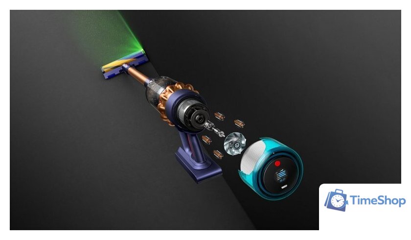 Пылесос Dyson Gen5detect Absolute 446989-01 - Изображение №10 — Интернет-магазин Time-Shop