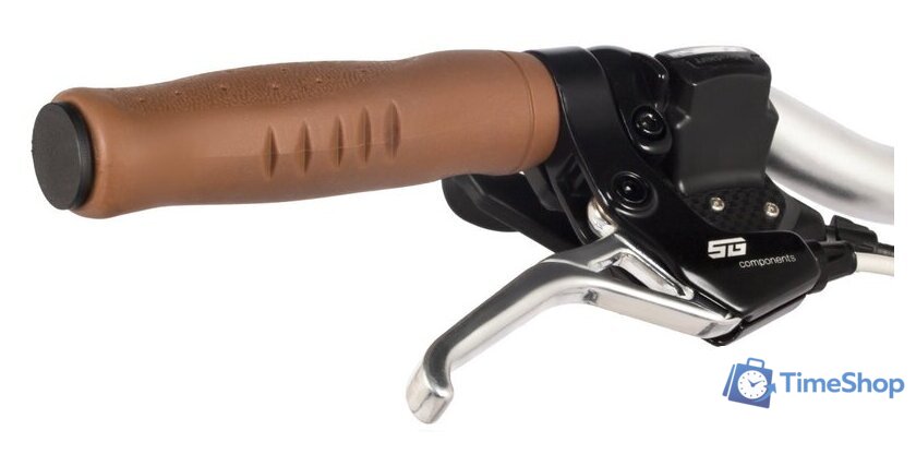 Велосипед Novatrack Town alloy 8 D 2024 (черный) - Изображение №8 — Интернет-магазин Time-Shop